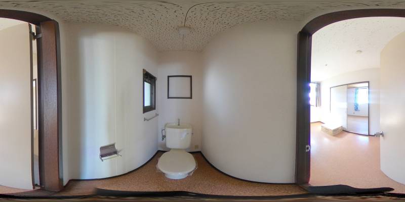 パノラマ画像トイレ