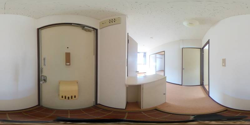 パノラマ画像玄関