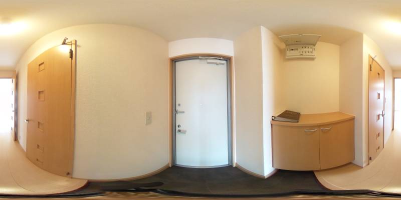 パノラマ画像玄関