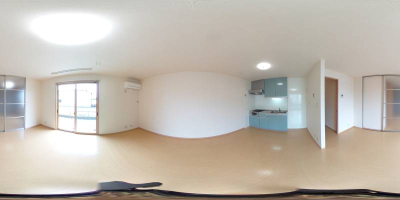 パノラマ画像リビング