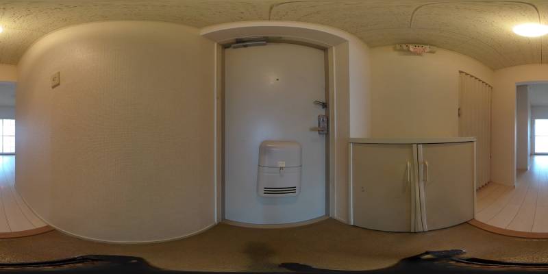 パノラマ画像玄関