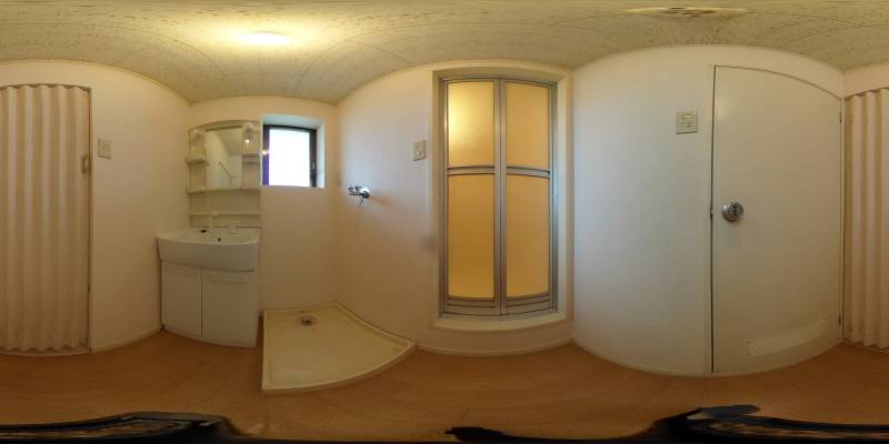 パノラマ画像洗面所