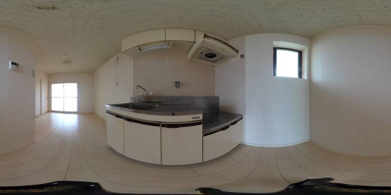 パノラマ画像キッチン