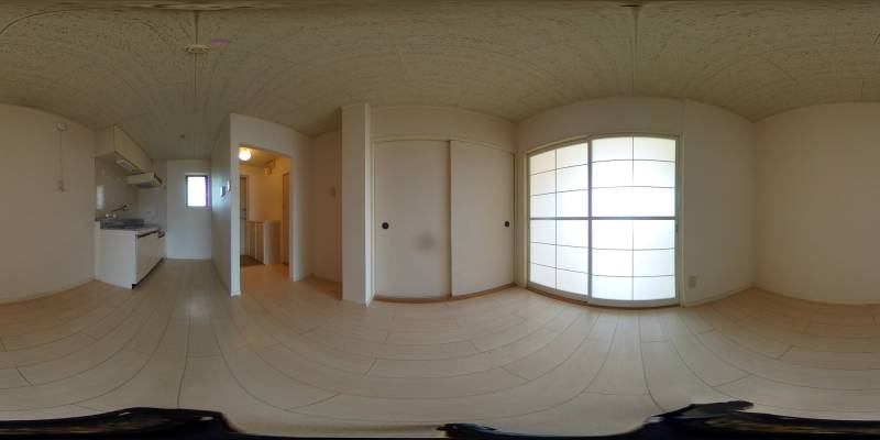 パノラマ画像リビング