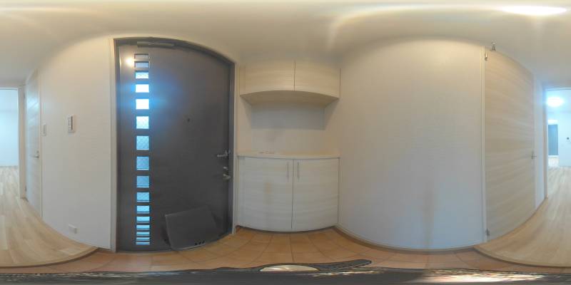 パノラマ画像玄関