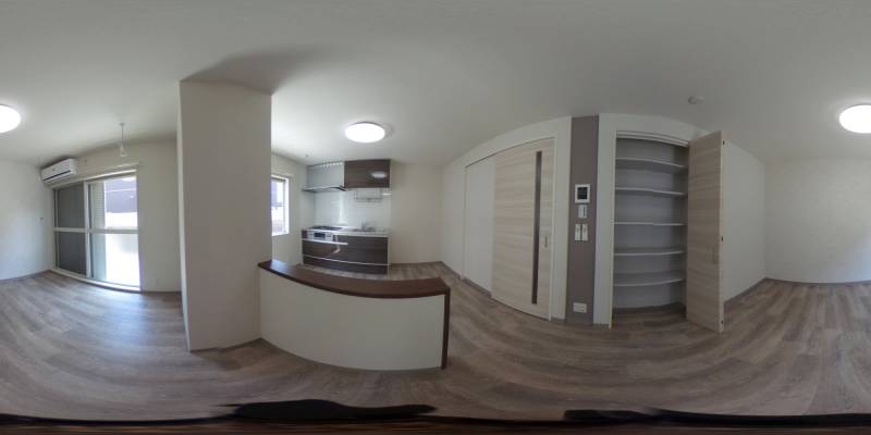 パノラマ画像リビング