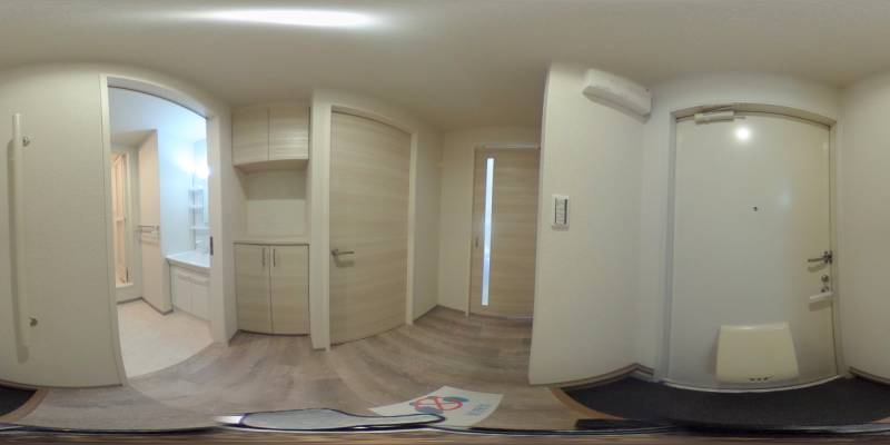 パノラマ画像玄関