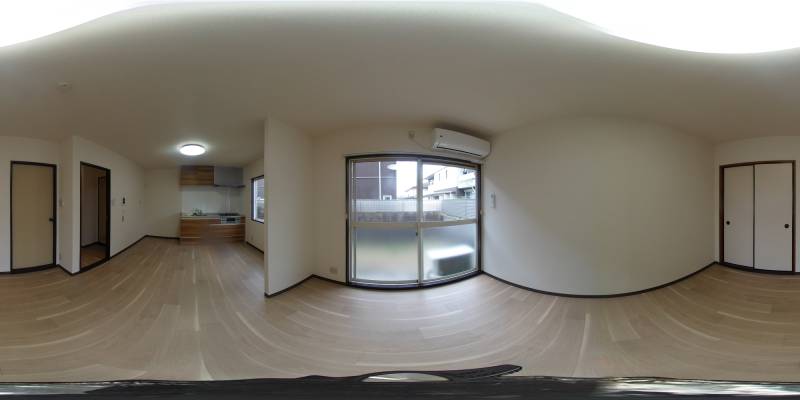 パノラマ画像リビング