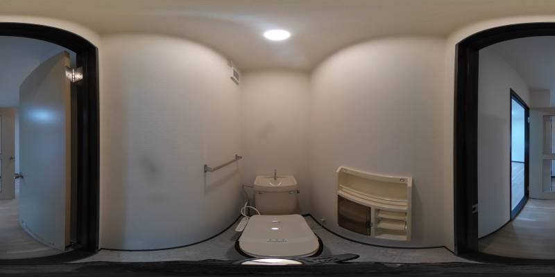 パノラマ画像トイレ