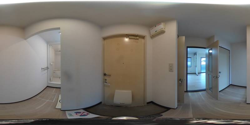 パノラマ画像玄関