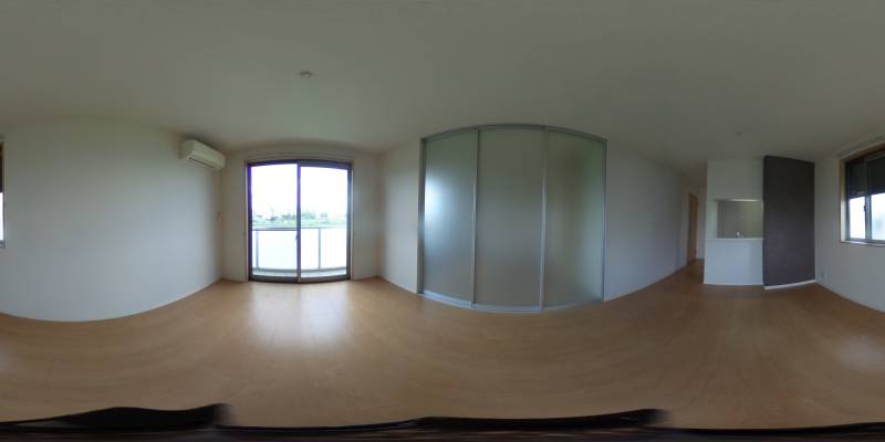 パノラマ画像リビング