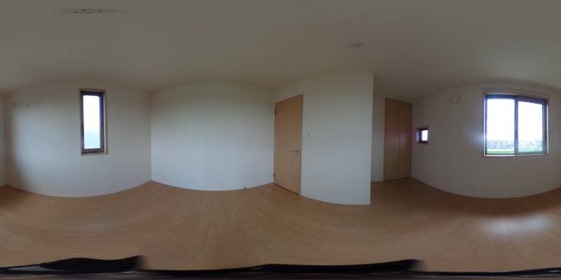 パノラマ画像洋室