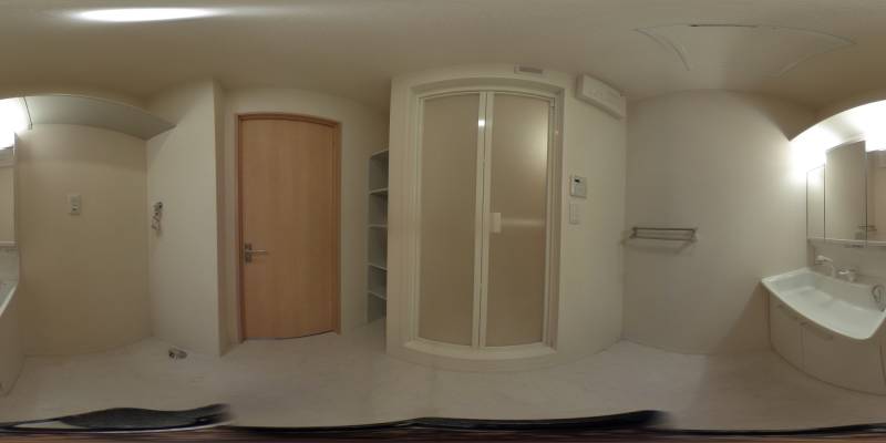 パノラマ画像洗面所