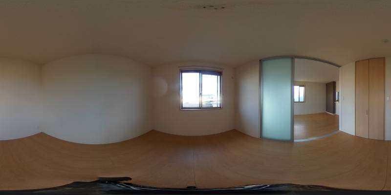 パノラマ画像洋室