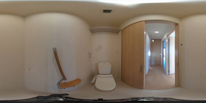 パノラマ画像トイレ