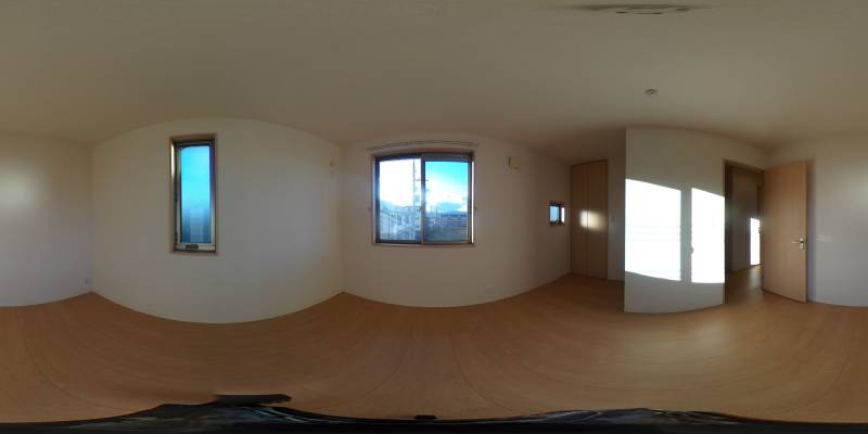 パノラマ画像洋室