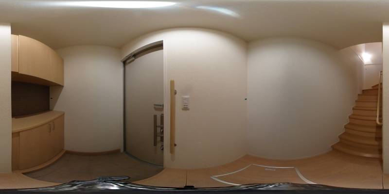 パノラマ画像玄関