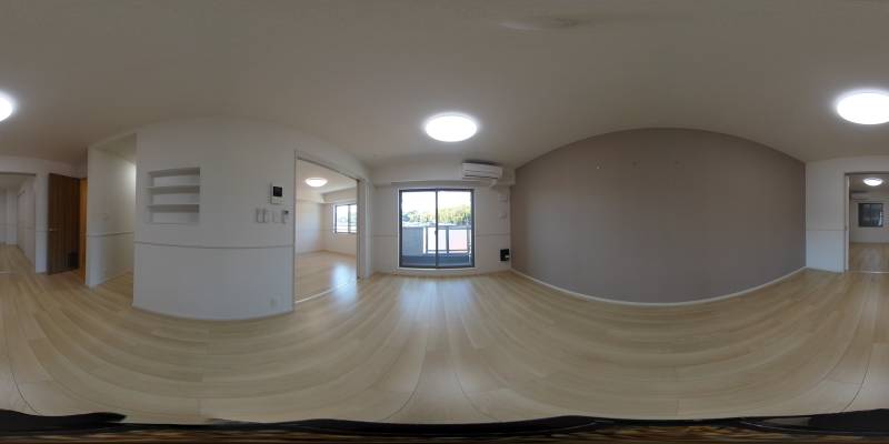 パノラマ画像リビング