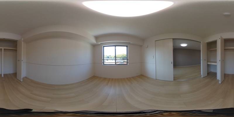 パノラマ画像洋室