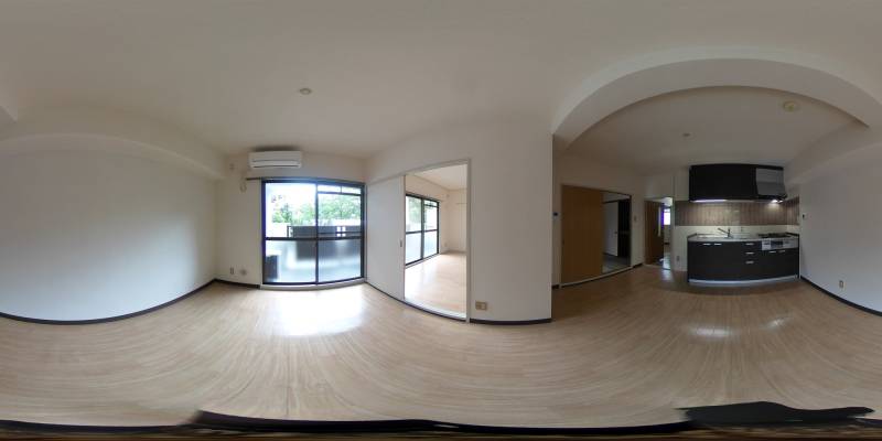 パノラマ画像リビング