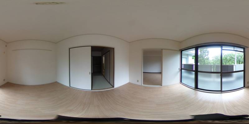 パノラマ画像洋室