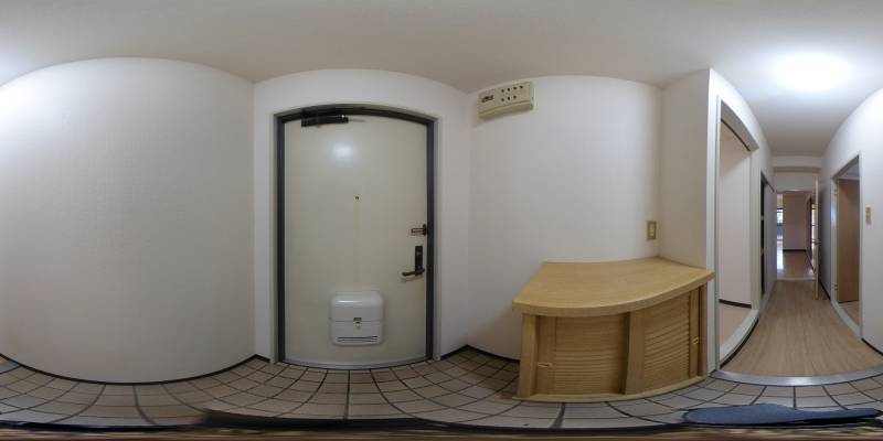 パノラマ画像玄関