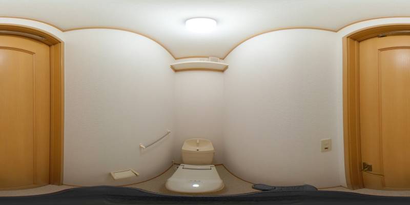 パノラマ画像トイレ