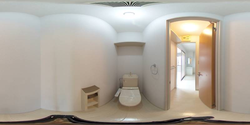 パノラマ画像トイレ