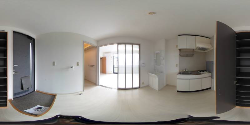 パノラマ画像玄関