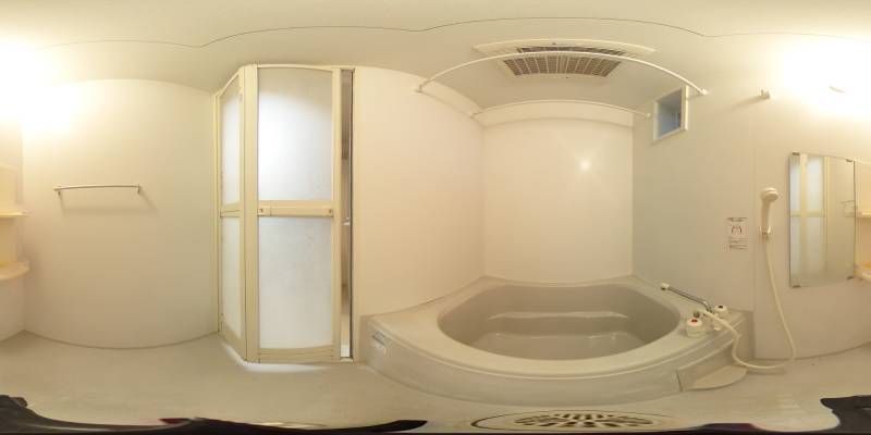 パノラマ画像バスルーム