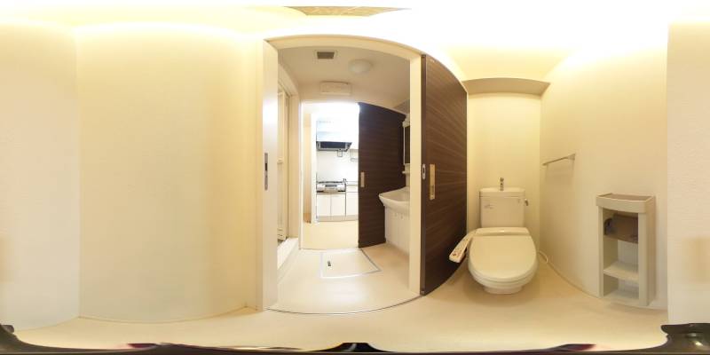 パノラマ画像トイレ