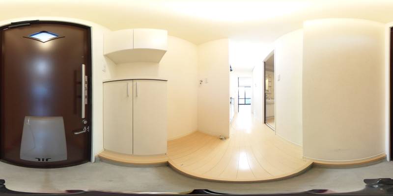 パノラマ画像玄関