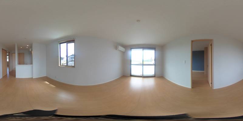 パノラマ画像リビング