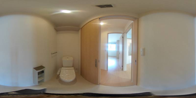 パノラマ画像トイレ