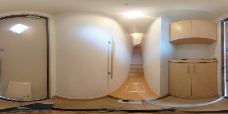 パノラマ画像玄関