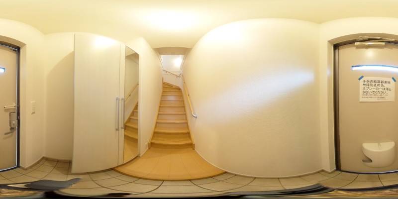 パノラマ画像玄関