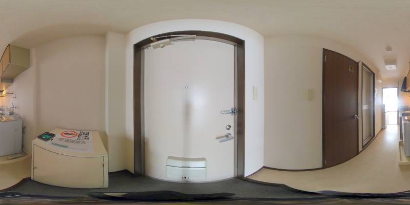 パノラマ画像玄関