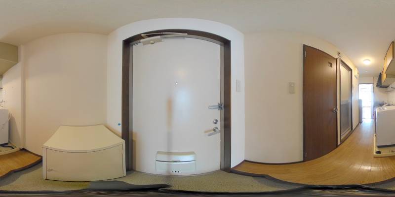 パノラマ画像玄関