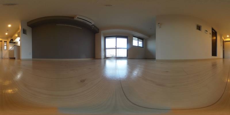 パノラマ画像リビング