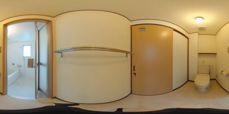 パノラマ画像トイレ