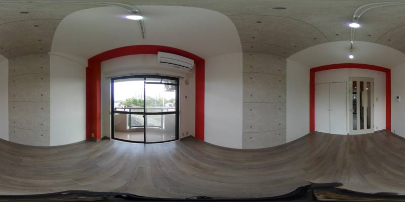 パノラマ画像リビング