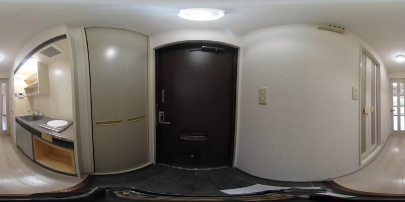 パノラマ画像玄関