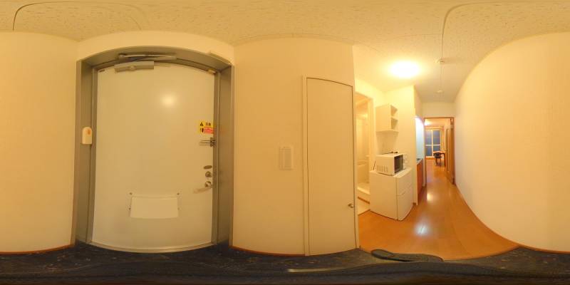 パノラマ画像玄関