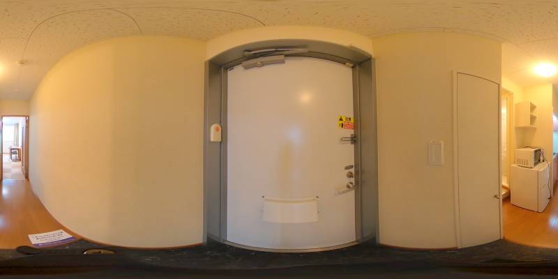 パノラマ画像玄関