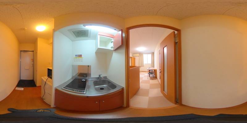 パノラマ画像キッチン