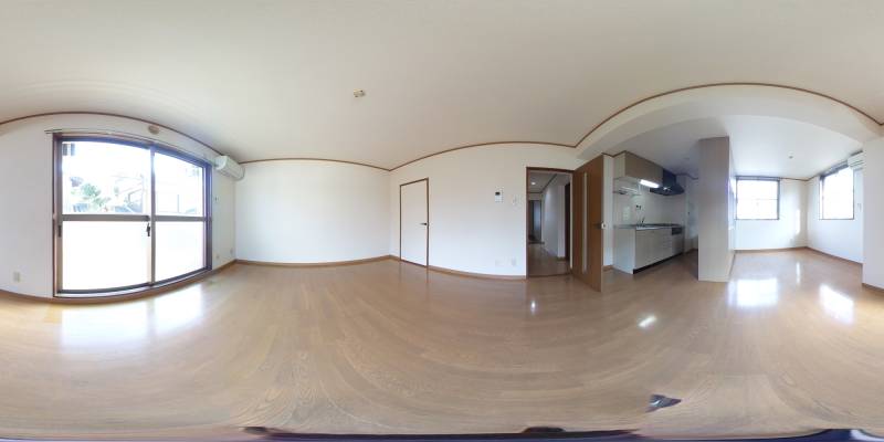 パノラマ画像リビング