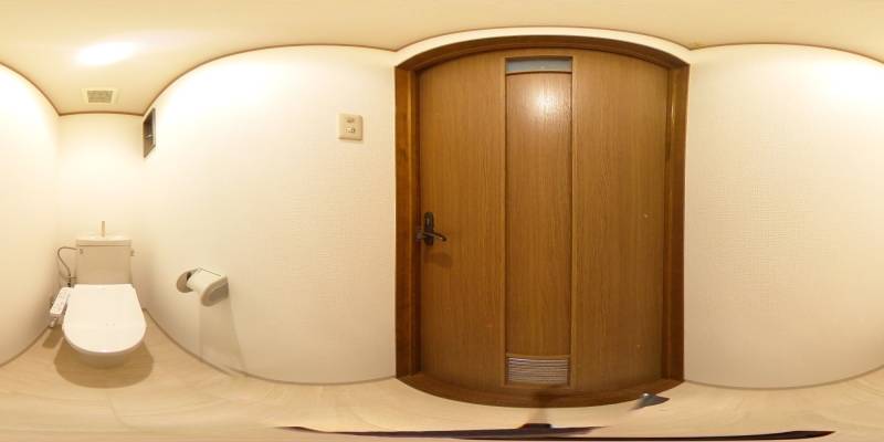 パノラマ画像トイレ