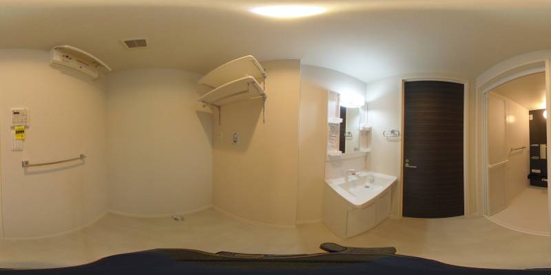 パノラマ画像洗面所