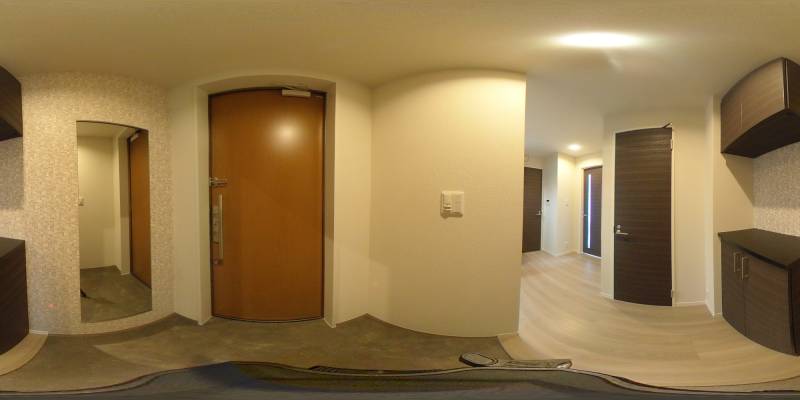 パノラマ画像玄関