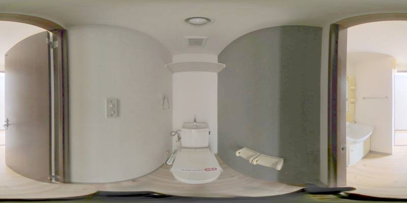 パノラマ画像トイレ